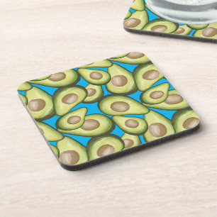 Dessous-de-verre Motif Avocado de légumes frais et gourmet
