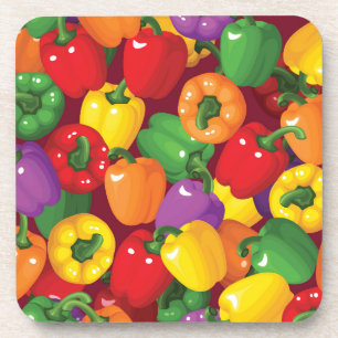 Dessous-de-verre Motif Bell Pepper