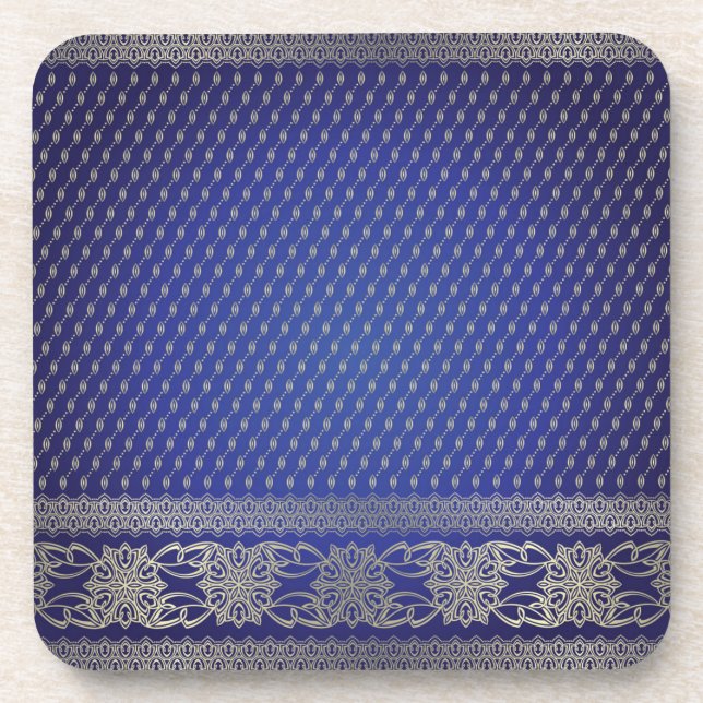 Dessous-de-verre Motif brocart (Devant)