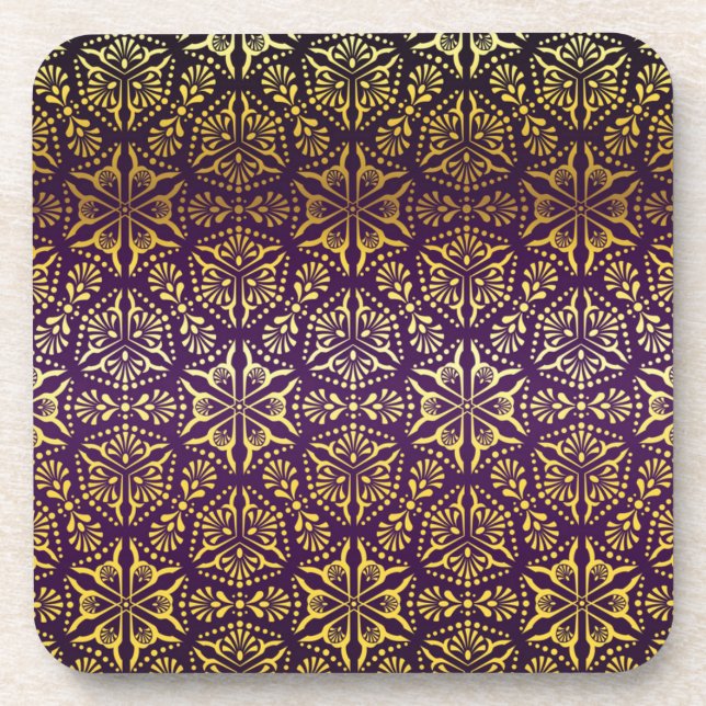 Dessous-de-verre Motif brocart (Devant)