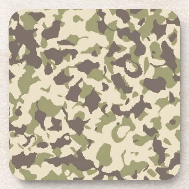 Dessous-de-verre Motif Camo (Devant)
