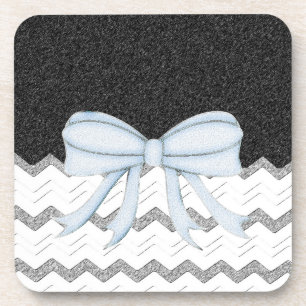 Dessous-de-verre Motif Chevrons Fête de Douche Bureau Destinée