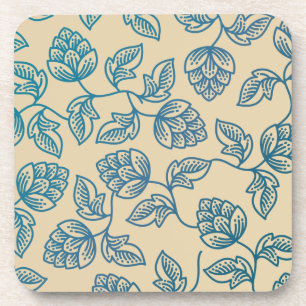 Dessous-de-verre Motif Classique de Feuilles de Houblon Vintage