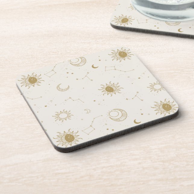 Dessous-de-verre Motif Constellation de style vintage (Côté gauche)