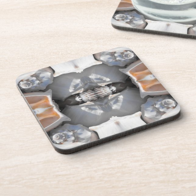 Dessous-de-verre Motif Coquillage (Côté gauche)