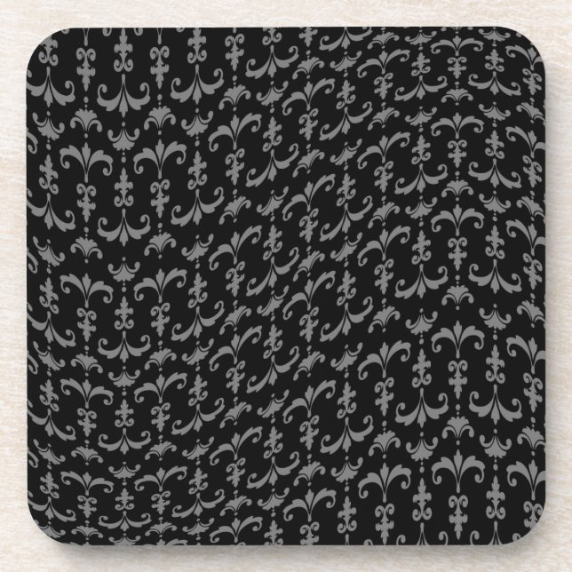Dessous-de-verre Motif de brocart (Devant)