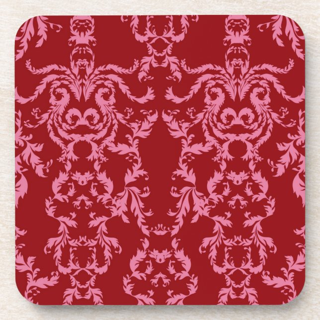 Dessous-de-verre Motif de brocart (Devant)