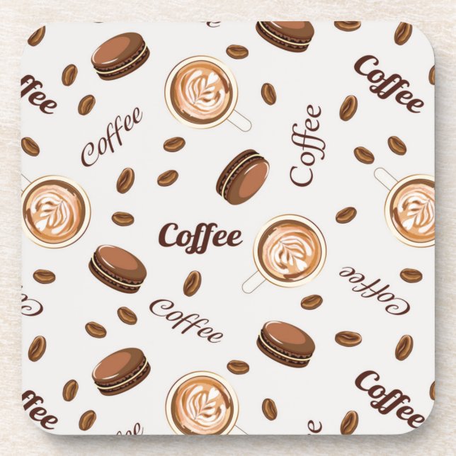 Dessous-de-verre Motif de café (Devant)