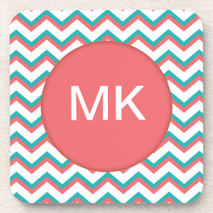 Dessous-de-verre Motif de Chevron de sud-ouest