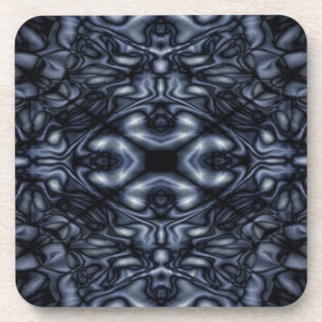 Dessous-de-verre motif de chiffres Abstraits (Devant)
