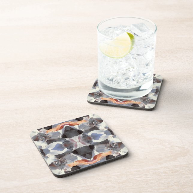 Dessous-de-verre Motif de Coquillages (Côté Droit)