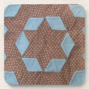 Dessous-de-verre Motif de courtepointe - Castle Quilt Block
