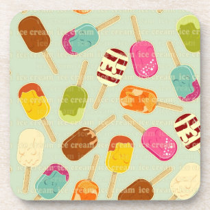 Dessous-de-verre Motif de crème glacée