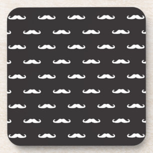 Dessous-de-verre Motif de hippie de moustache
