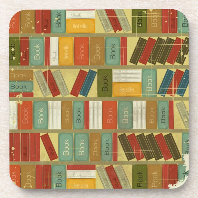 Dessous-de-verre Motif de livre (Devant)