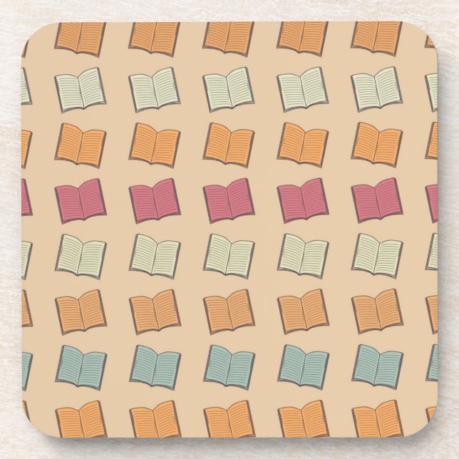 Dessous-de-verre Motif de livre (Devant)