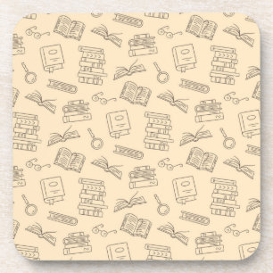 Dessous-de-verre Motif de livre