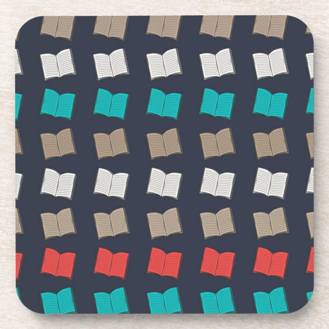 Dessous-de-verre Motif de livre (Devant)
