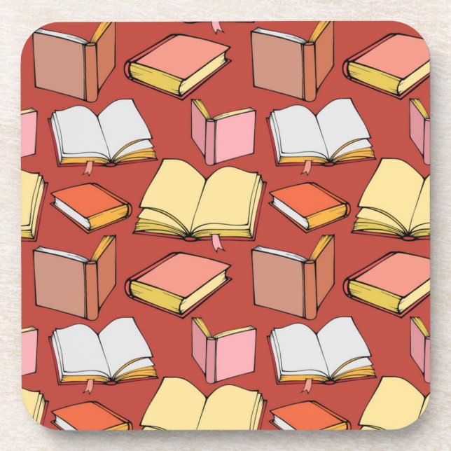Dessous-de-verre Motif de livre (Devant)