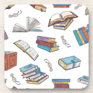 Dessous-de-verre Motif de livre