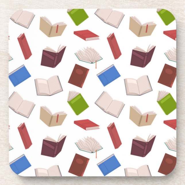 Dessous-de-verre Motif de livre (Devant)