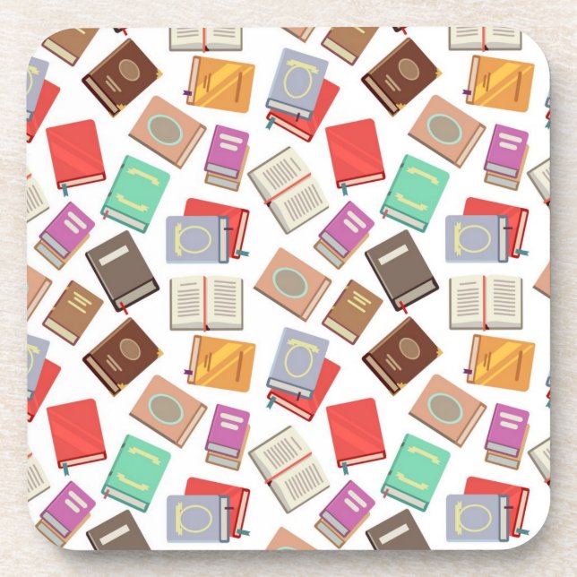 Dessous-de-verre Motif de livre (Devant)