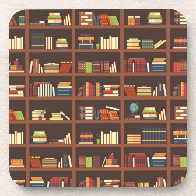 Dessous-de-verre Motif de livre (Devant)
