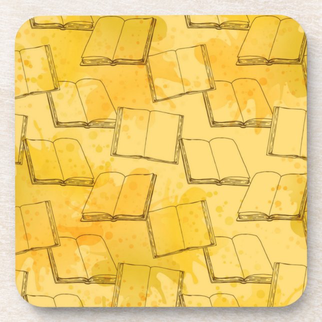 Dessous-de-verre Motif de livre (Devant)