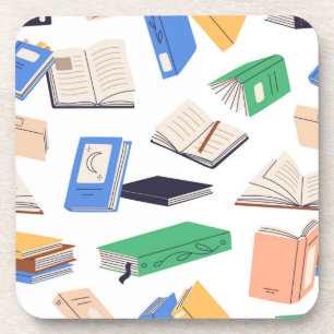 Dessous-de-verre Motif de livre