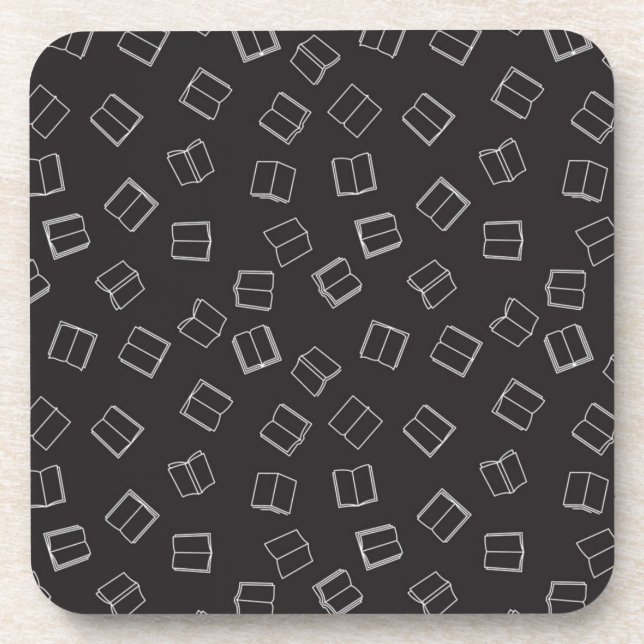 Dessous-de-verre Motif de livre (Devant)