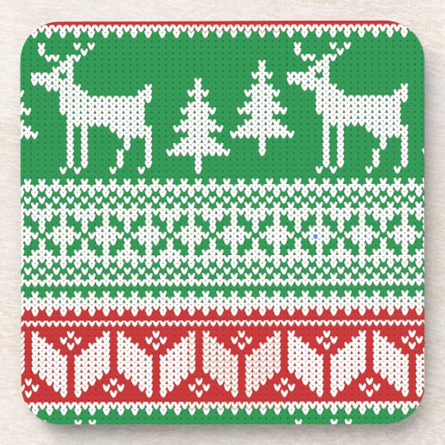 Dessous-de-verre Motif de Noël (Devant)