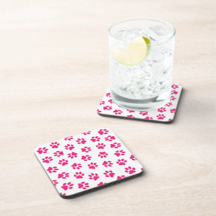 Dessous-de-verre Motif De Pailles, Paniers De Chien, Pailles Roses