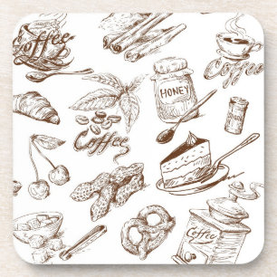 Dessous-de-verre Motif de papier