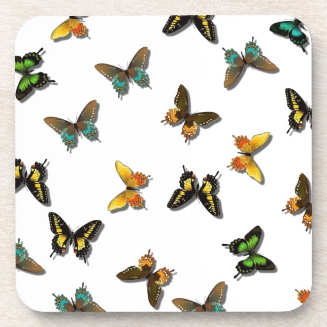 Dessous-de-verre Motif de papillons (Devant)