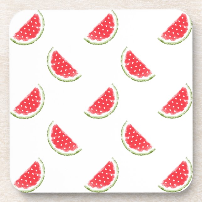 Dessous-de-verre Motif de pastèque (Devant)