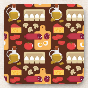 Dessous-de-verre Motif de pizza