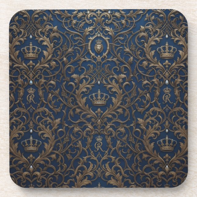 Dessous-de-verre motif de style royal (Devant)