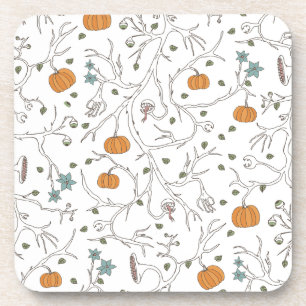 Dessous-de-verre Motif de vigne effrayante pour Halloween