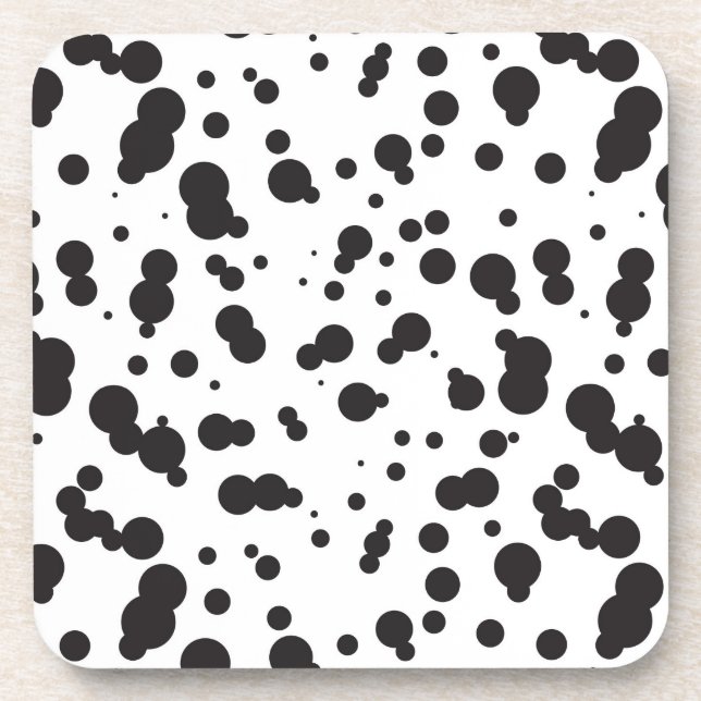 Dessous-de-verre Motif des points Dalmatine (Devant)