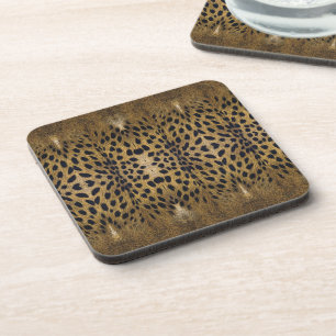 Dessous-de-verre Motif d'impression Cheetah