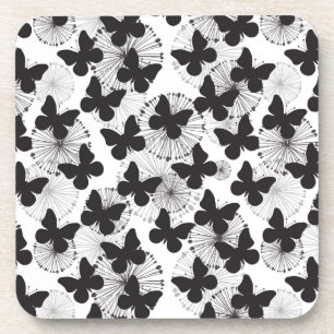 Dessous-de-verre motif d'un papillon