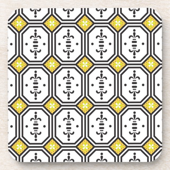 Dessous-de-verre Motif en céramique (Devant)