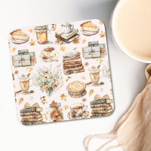 Dessous-de-verre Motif esthétique essentiel favori d'automne