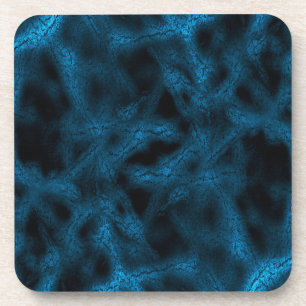 Dessous-de-verre Motif fantaisie bleu