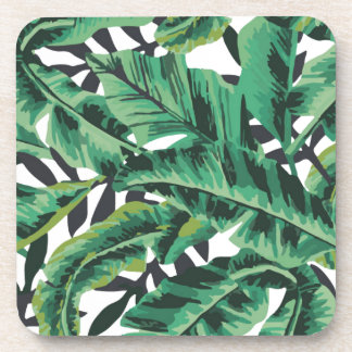 Dessous-de-verre Motif fascinant tropical de feuille de banane