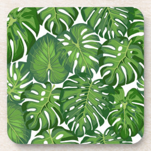 Dessous-de-verre motif feuille