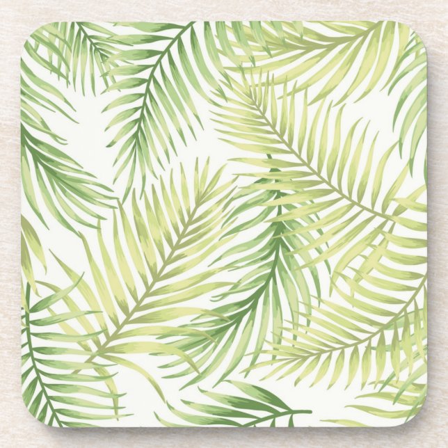 Dessous-de-verre motif feuille (Devant)