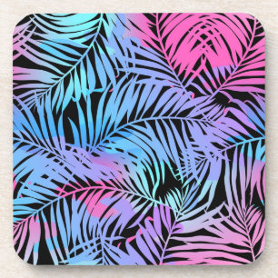 Dessous-de-verre motif feuille