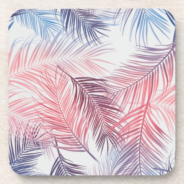 Dessous-de-verre motif feuille (Devant)