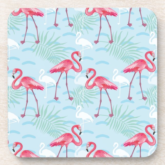Dessous-de-verre Motif Flamingo (Devant)